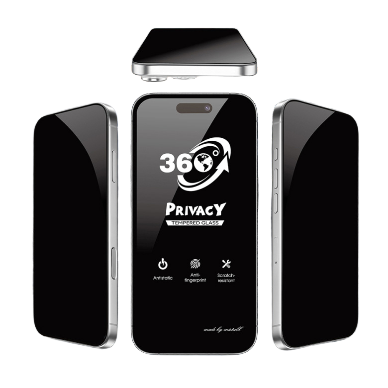 Mietubl Privacy Glass for iPhone 15 Pro