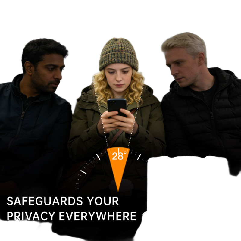 Mietubl Privacy Glass for iPhone 15 Pro