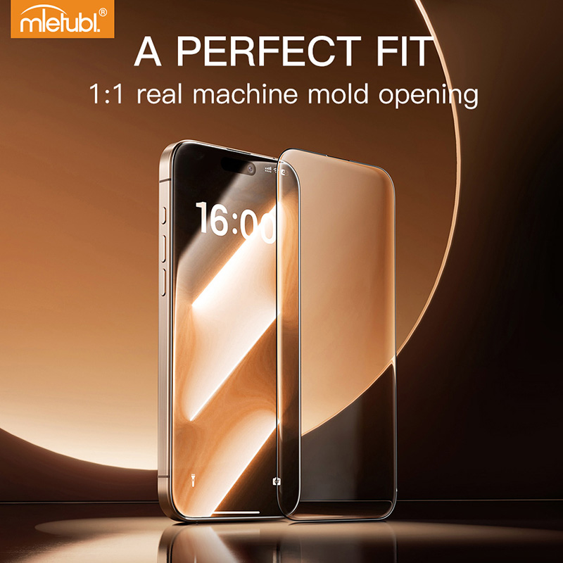 mietubl Hd Glass for iPhone 15 Pro Max