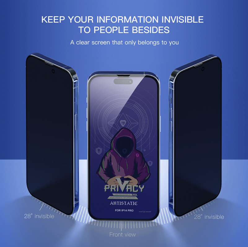 Mietubl Privacy Glass for iPhone 17