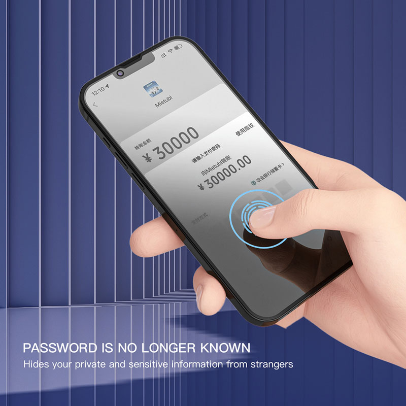 Mietubl Privacy Glass for iPhone 15 Pro Max