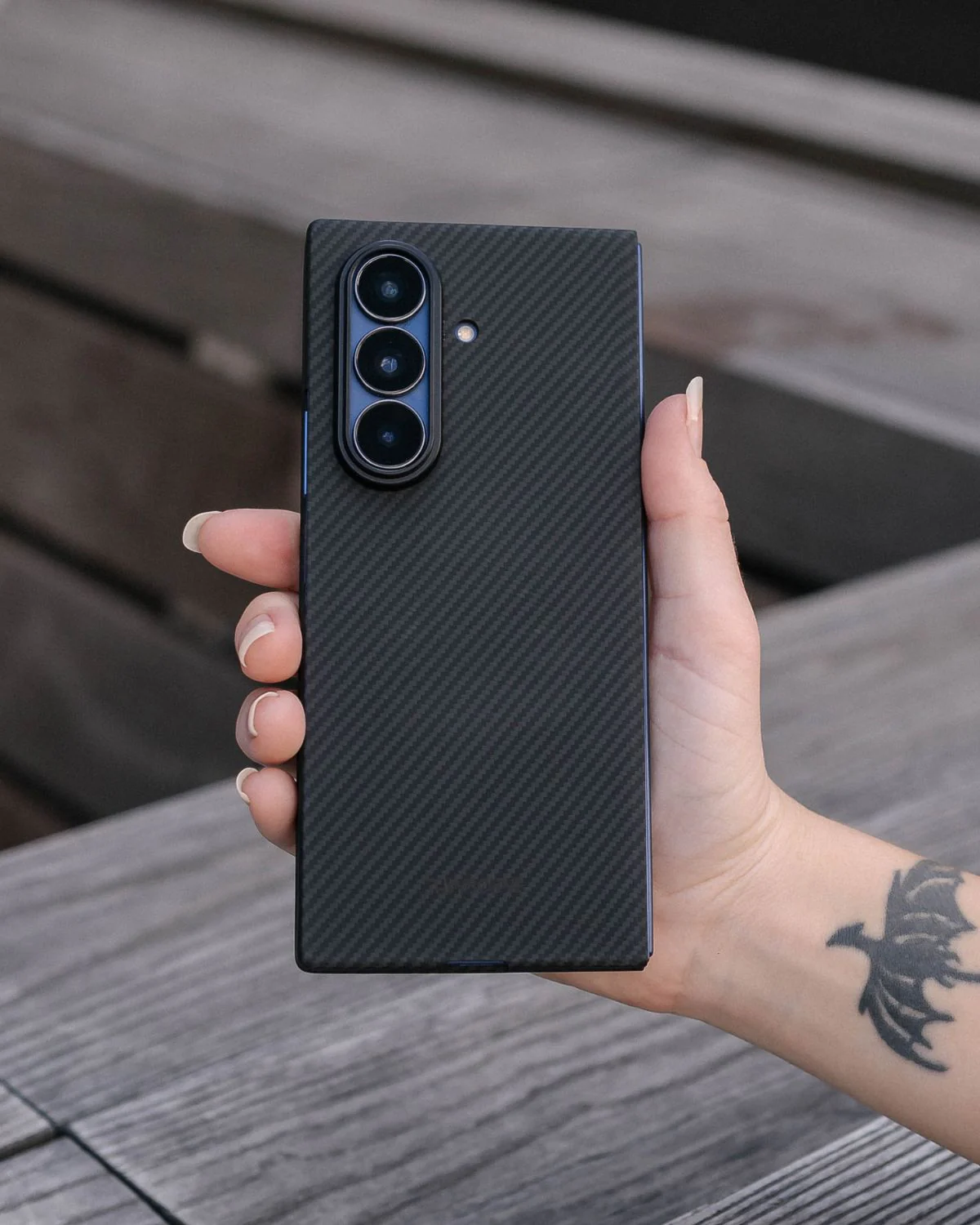X-Level Luxury Carbon Fiber Case for Samsung Galaxy Z Fold 7