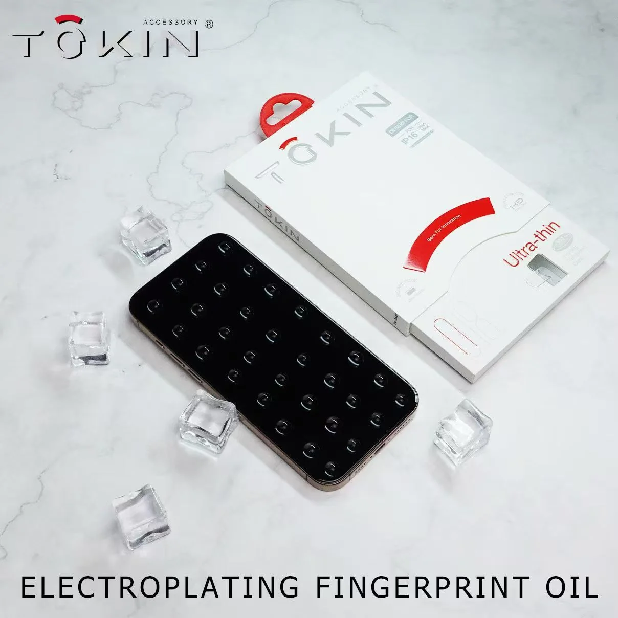 Tokin Anti-Spy Privacy Tempered Glass Screen Protector For 15 Pro