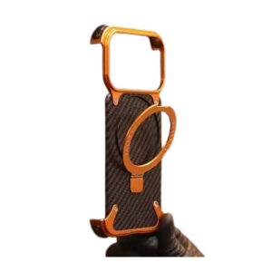 Premium Carbon Fiber Metal Case for iPhone 17 Pro